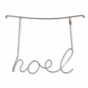 Hearth & Hand Magnolia "Noel" Pewter Hanging Sign